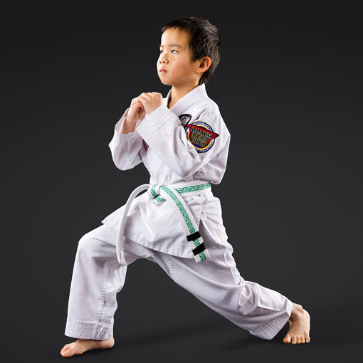 A Tiny Tiger practicing stances